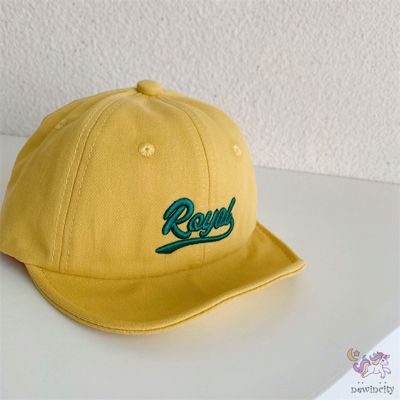 Nón Kết Thêu Chữ Thời Trang Hàn Quốc Cho Bé