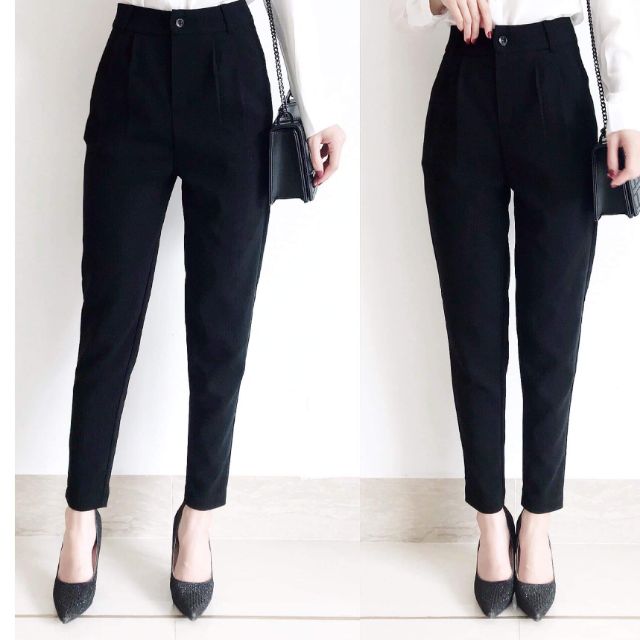 Quần Baggy Công Sở gấu bằng