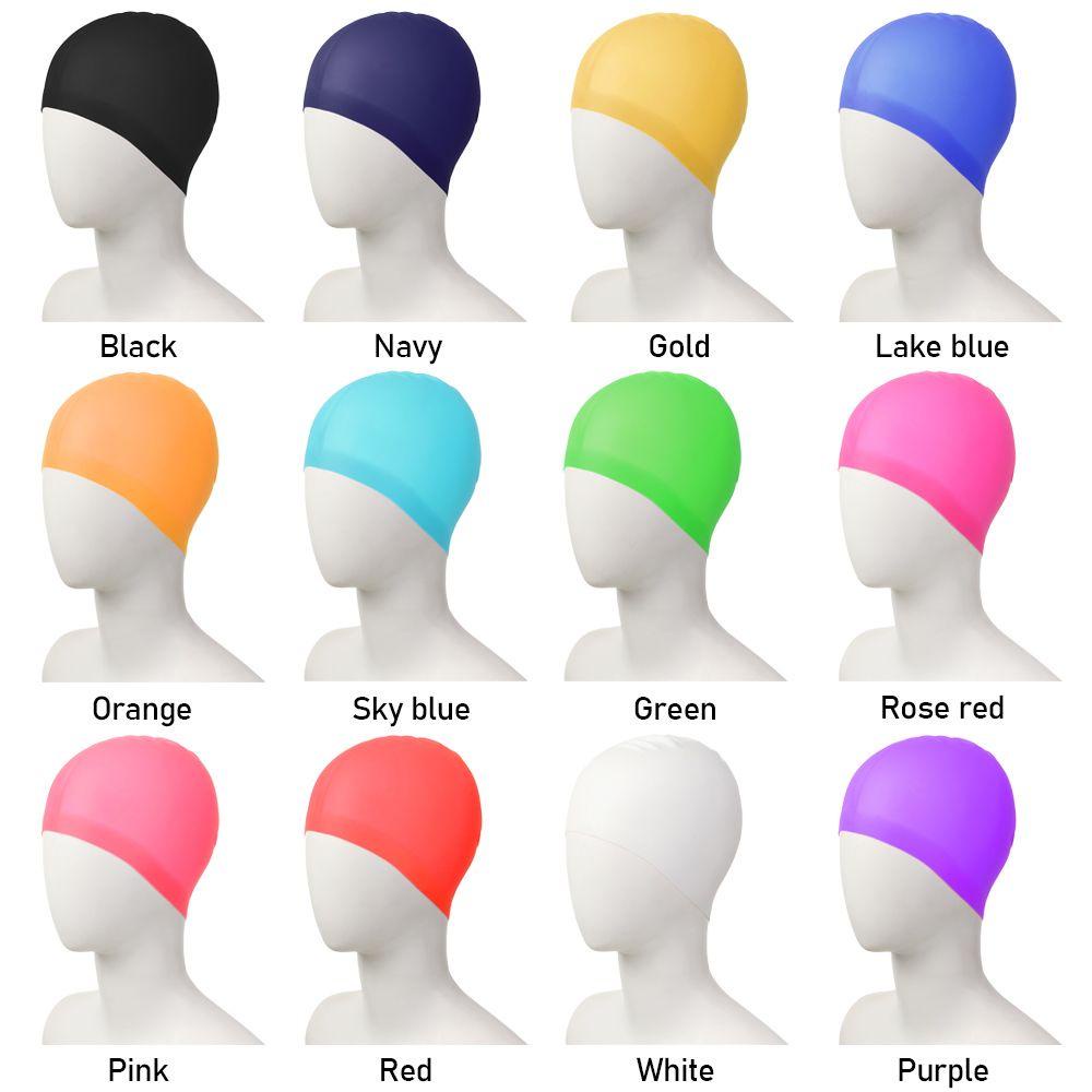 MYRONGVN Mũ Bơi Siêu Mỏng Bảo Vệ Tai Chuyên Dùng Cho Người Lớn Và Trẻ Em