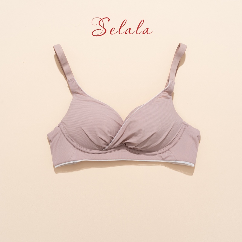 Áo Lót Su Selala Đệm Vừa Form Chuẩn Không Gọng Nâng Đẩy Tạo Khe AV18