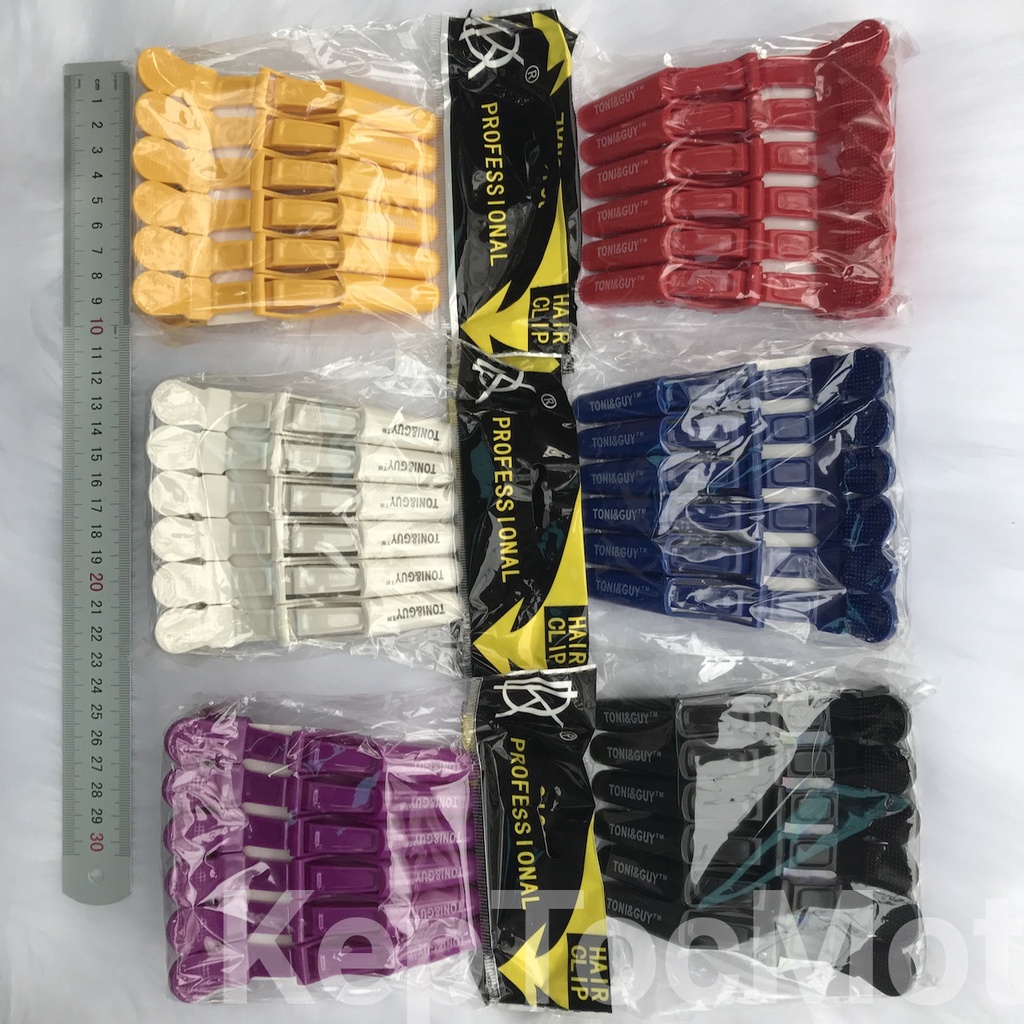 Video kẹp chia tóc mỏ vịt cá sấu làm tóc chuyên nghiệp - toni