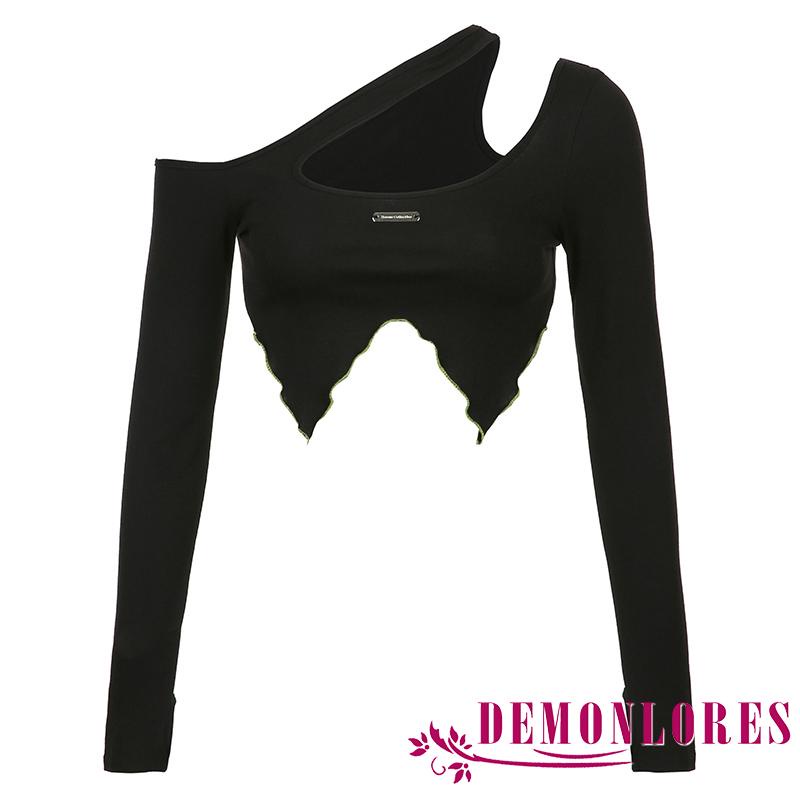 Set áo một dây + áo thun tay dài phối màu độc đáo thời trang cho nữ
