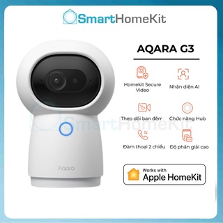 Mua  Bản Quốc Tế  Camera Aqara G3 Indoor 2K AI Tracking CH-H03 - Bảo hành 1 Năm