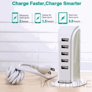 Ổ cắm điện 5 cổng USB 5 cổng chất lượng