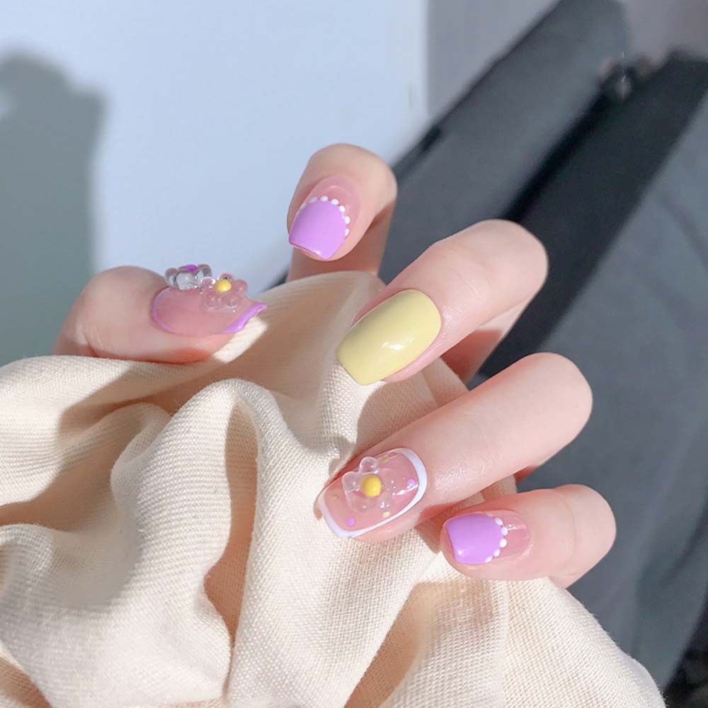 Bộ Phụ Kiện Trang Trí Móng Tay 3D Nghệ Thuật Nổi Bật