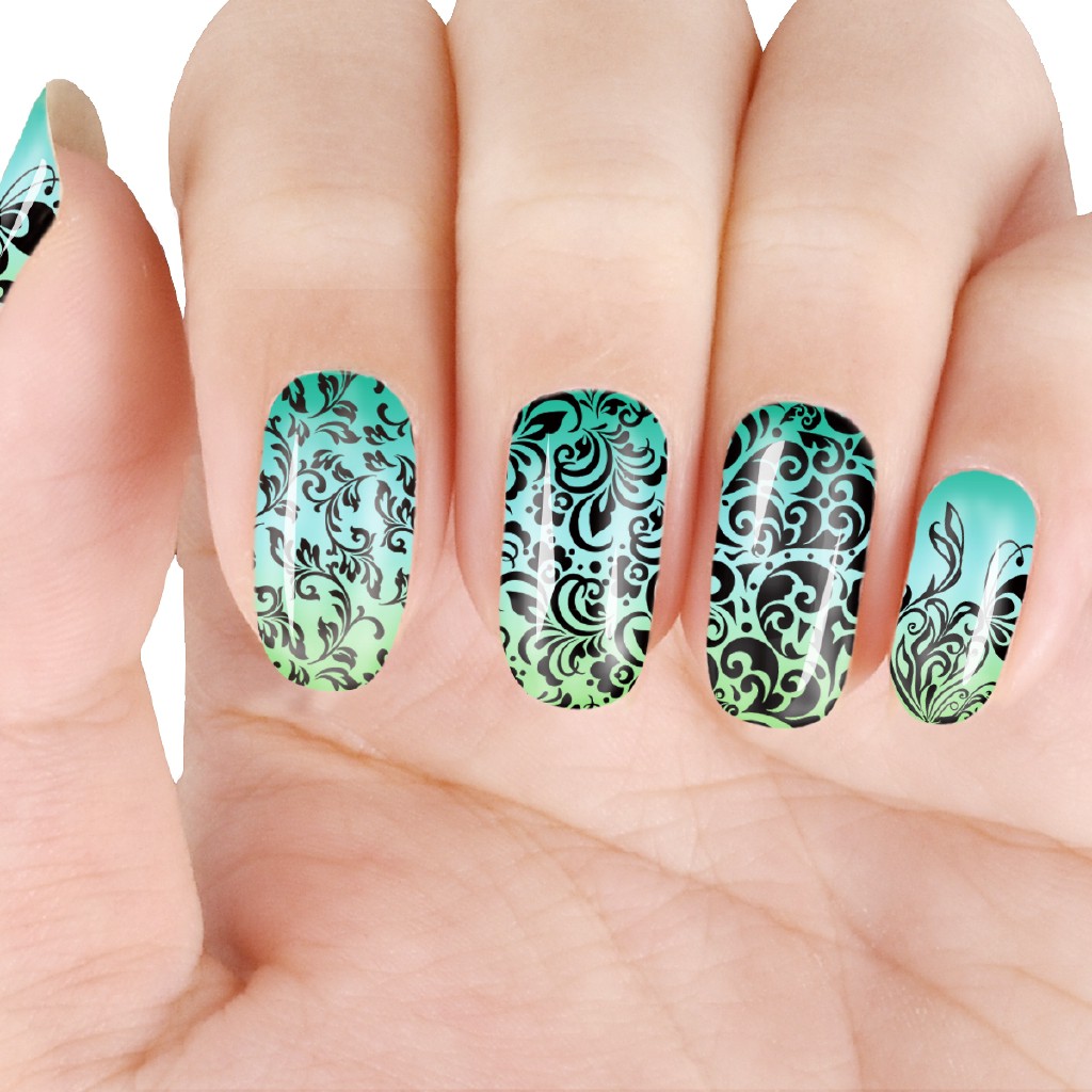 Khuôn in trang trí móng tay nghệ thuật họa tiết bắt mắt xinh xắn Beautybigbang