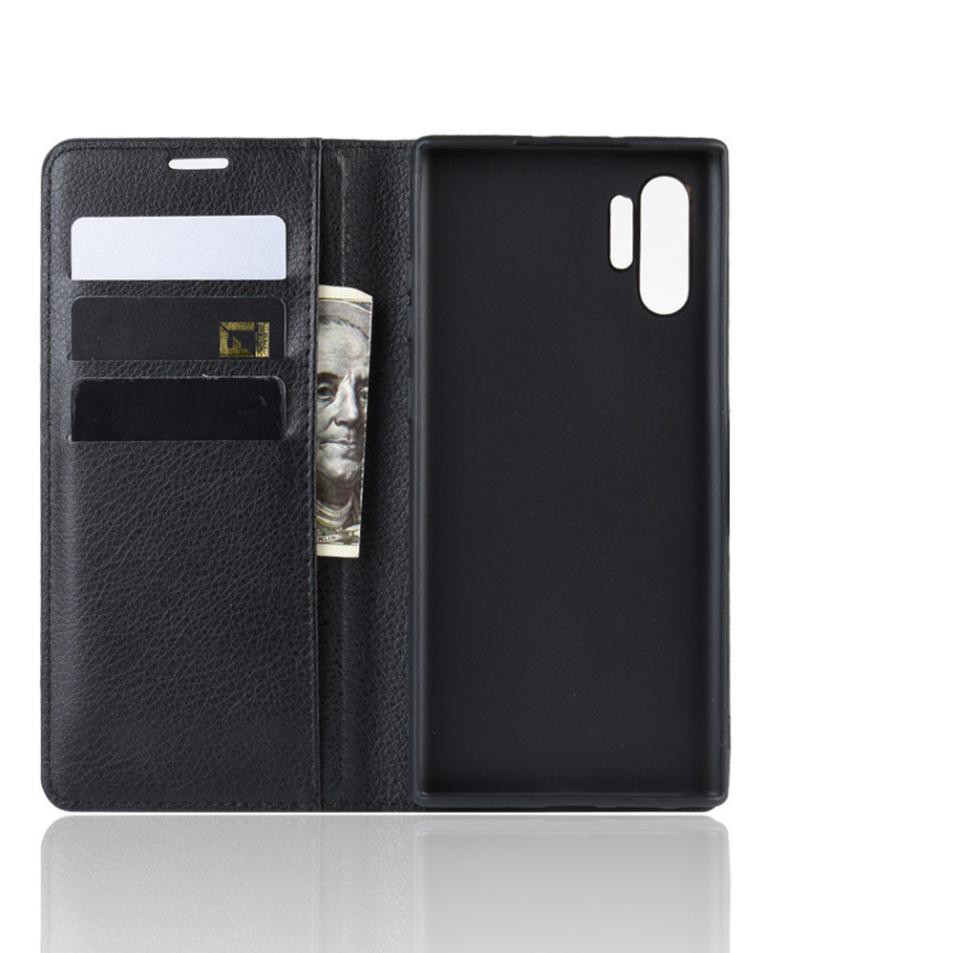 Bao da Samsung Galaxy Note 10 , Note 10 plus , Note 10 lite 5G dạng ví cao cấp may viền O+ chính hãng