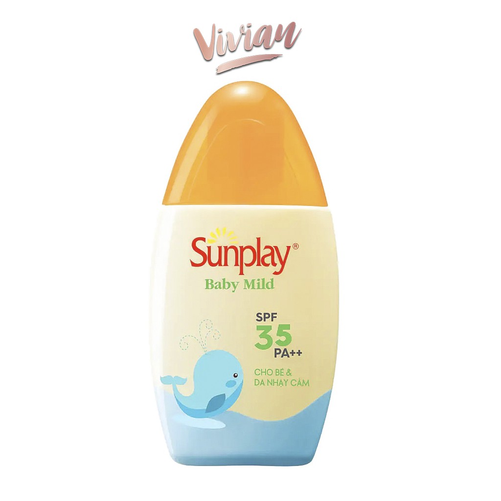 Kem Chống Nắng Sunplay Cho Bé & Da Nhạy Cảm SPF35/PA++ 30g Baby Mild