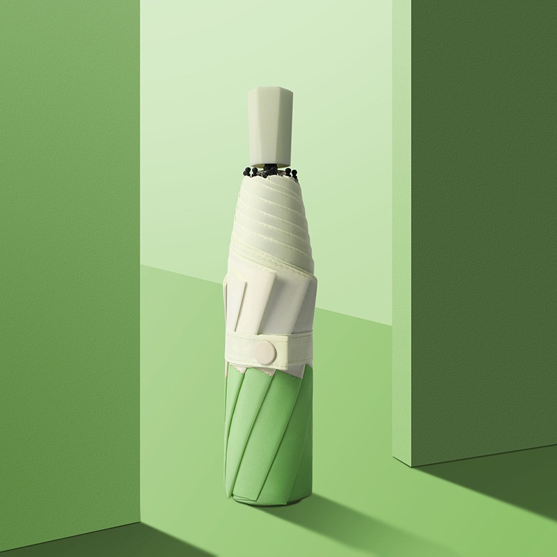 Dù Gấp Ba Khúc Che Nắng Phong Cách Nhật Bản Sáng Tạo Cho Nữ