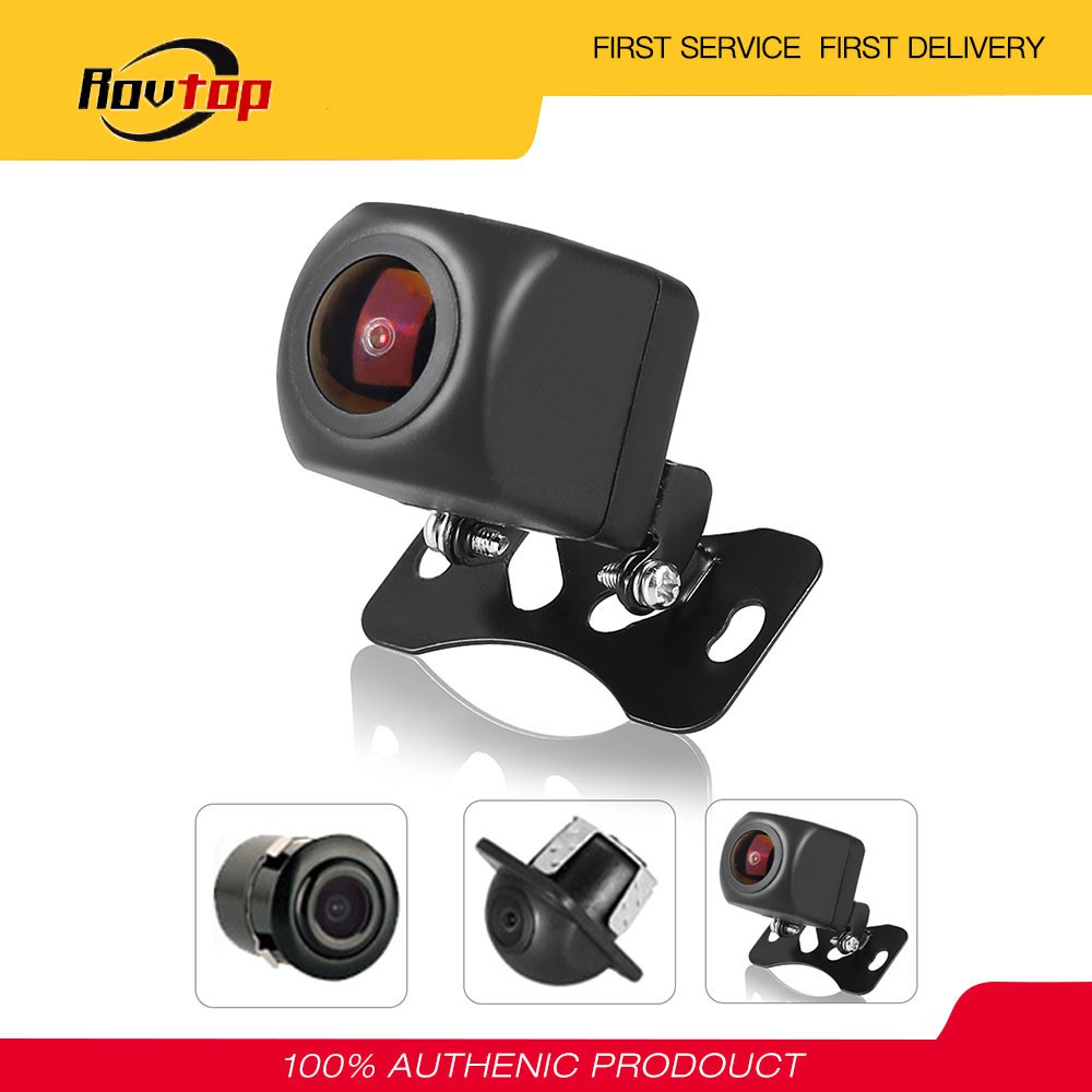 Camera lùi ô tô Ống kính chống thấm nước góc rộng 165 ° quan sát ban đêm HD ô tô quan sát phía sau camera lùi đỗ xe