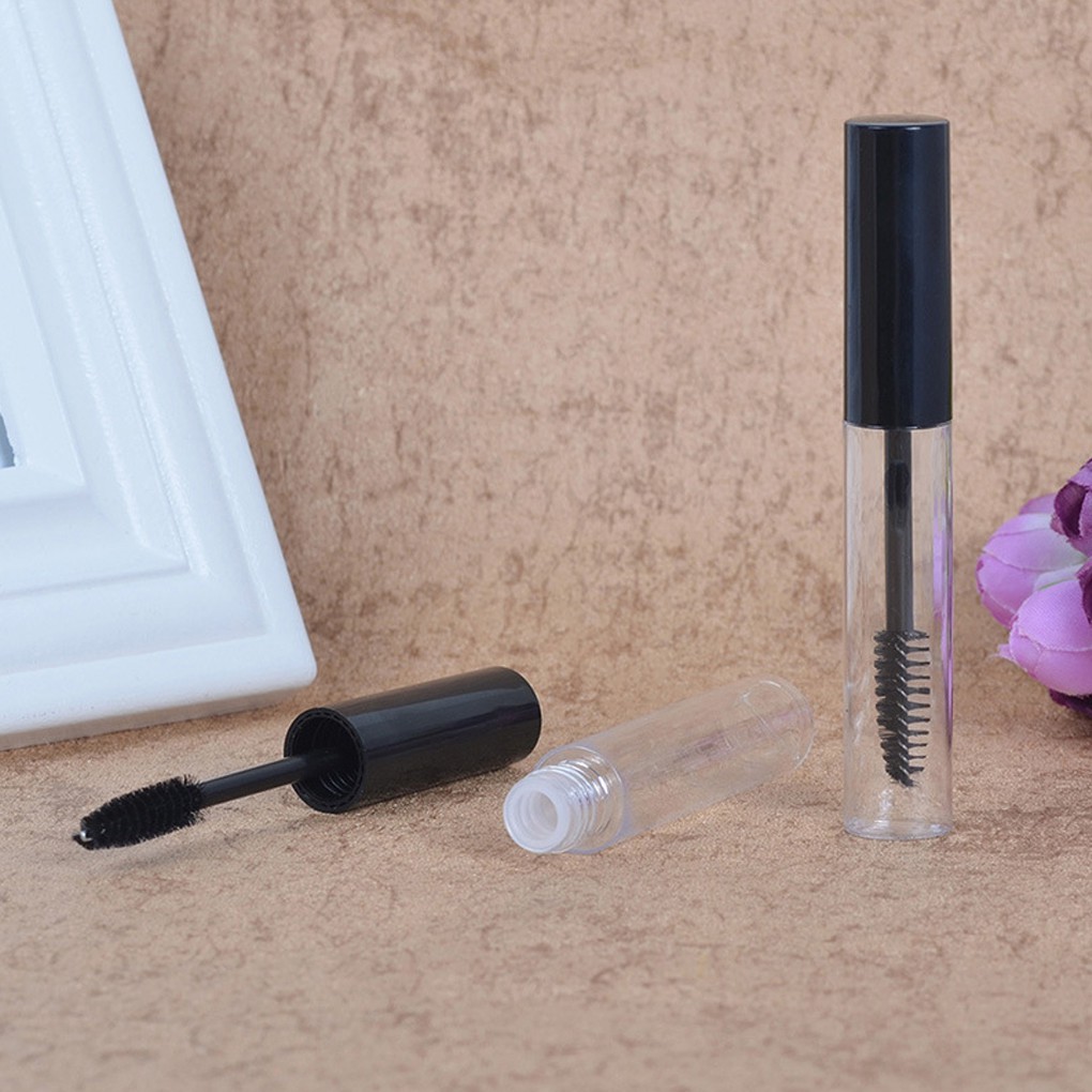 Lọ Đựng Mascara 10ml Trong Suốt Có Nắp Đậy Tiện Lợi
