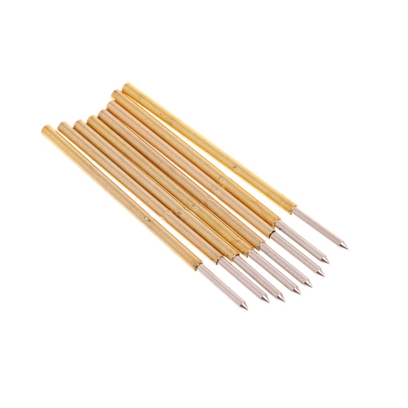 Set 100 Đầu Dò Pogo Pin P100-B1 Đường Kính 1.36mm Dài 33.35mm