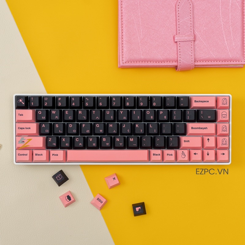 SET KEYCAP GMK BLACKPINK 128 PHÍM CHO BÀN PHÍM CƠ