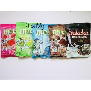 Kẹo Sữa Milkita Nhiều Vị ( Bịch 30 gói, 84gr)