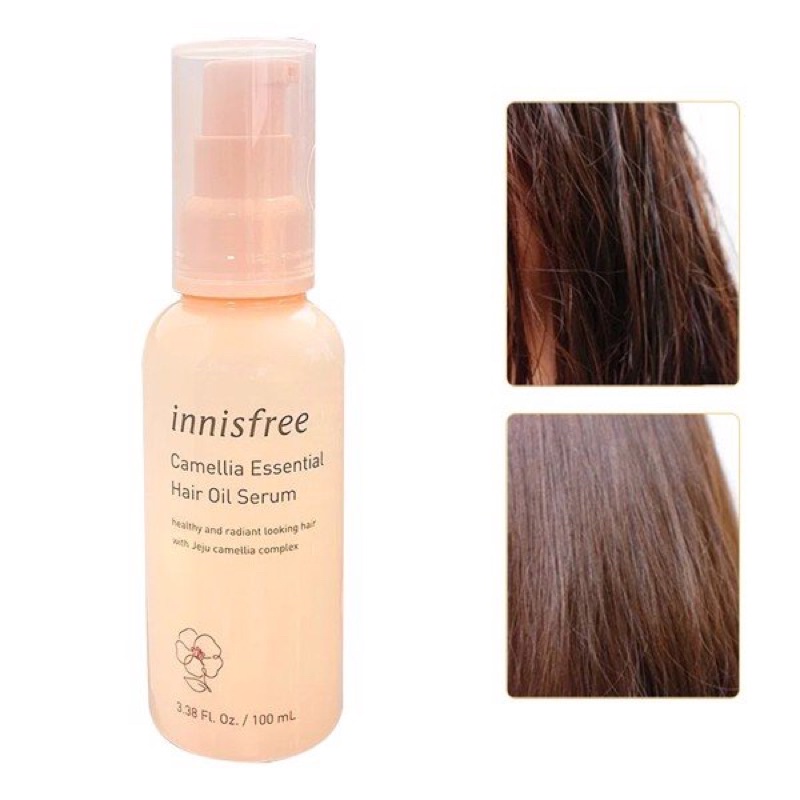 Tinh dầu Dưỡng Tóc Innisfree Camellia Essential Hair Oil Serum mẫu mới