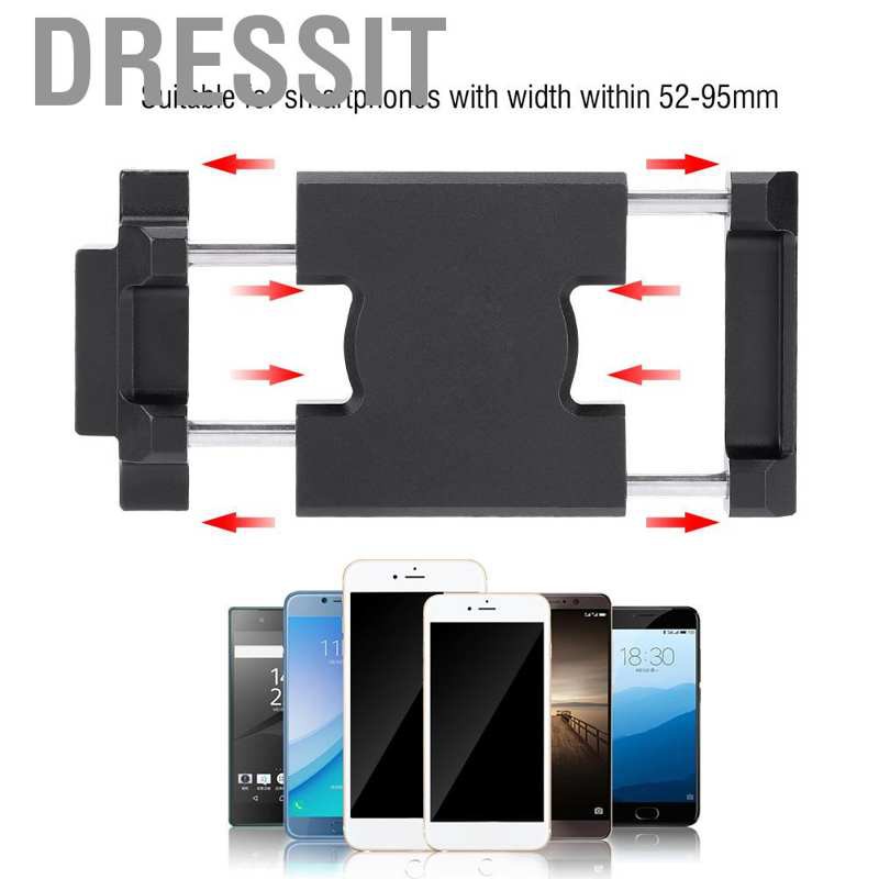 Dressit 360°Rotating Gimbal Extension Phone Clip Holder Bracket Mount for Feiyu G6 Plus