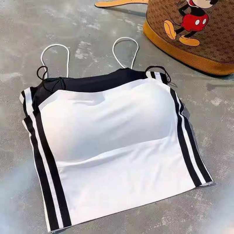 Áo Bra Kẻ Đen Trắng Dáng Thể thao mẫu mới 2021 | BigBuy360 - bigbuy360.vn