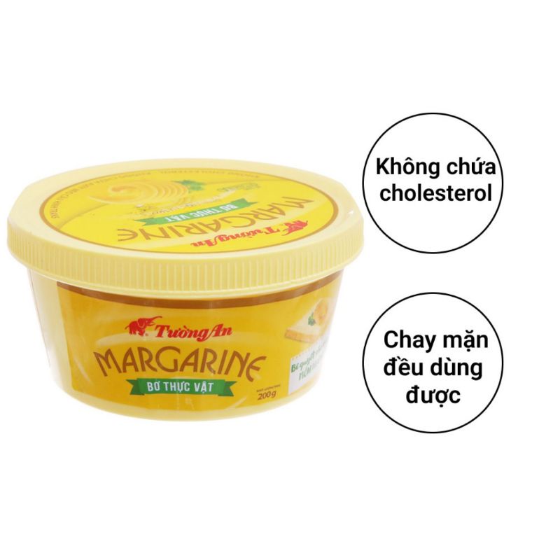 Bơ thực vật Tường An hộp nhỏ 80 gam