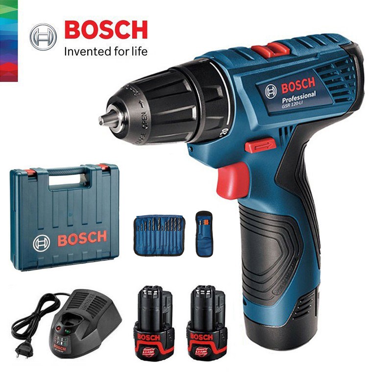 Máy khoan vặn vít dùng pin Bosch GSR 140-LI Professional