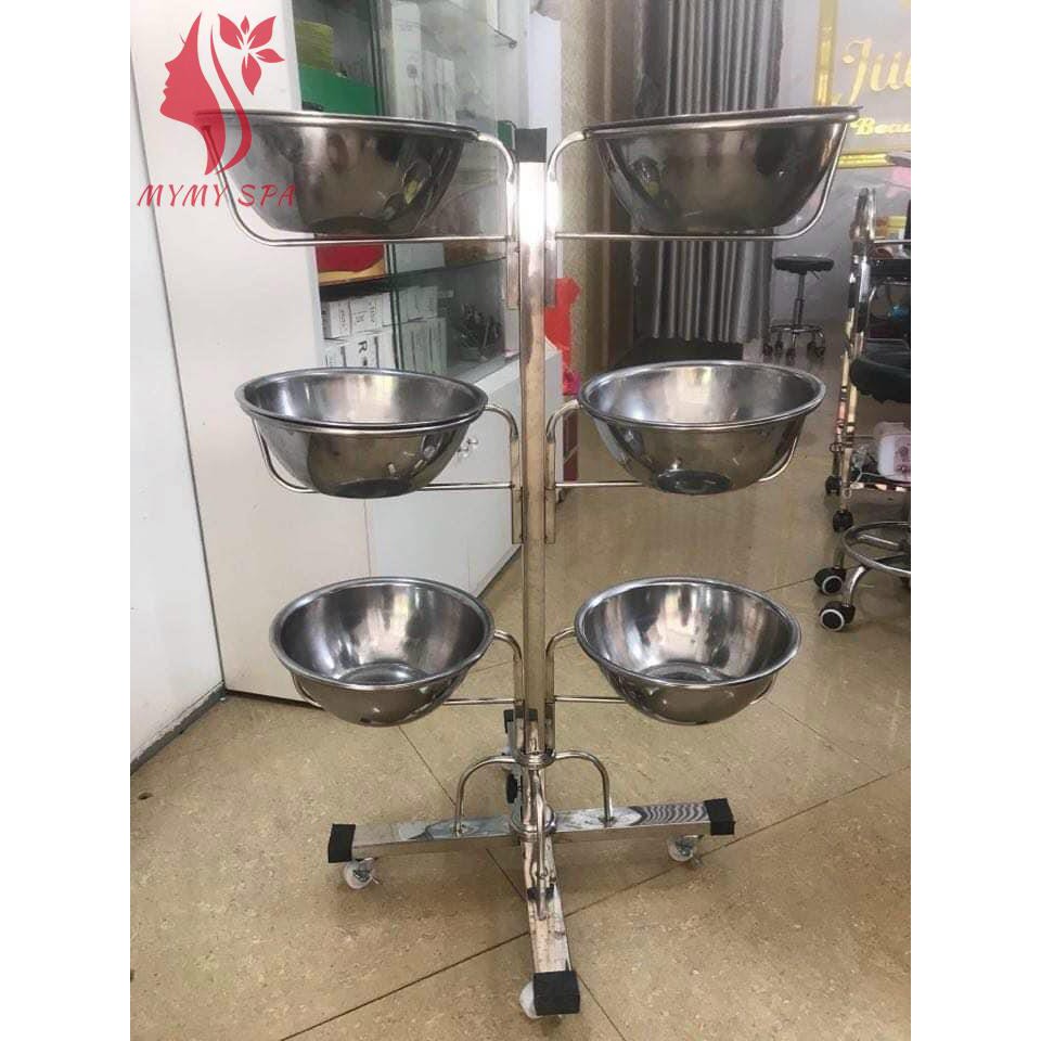 Cây bát nước inox chuyên dùng đựng nước sạch trong spa