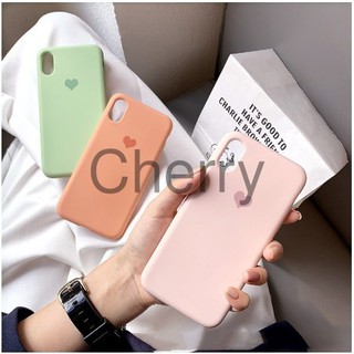 Ốp Lưng Chống Bẩn Hình Trái Tim  Full Viền IPhone (loại  1) Giá rẻ