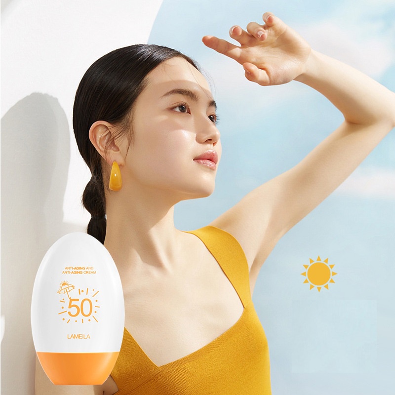 Kem Chống Nắng Chống tia UV Lameila SPF 50 PA+++ nâng tone da