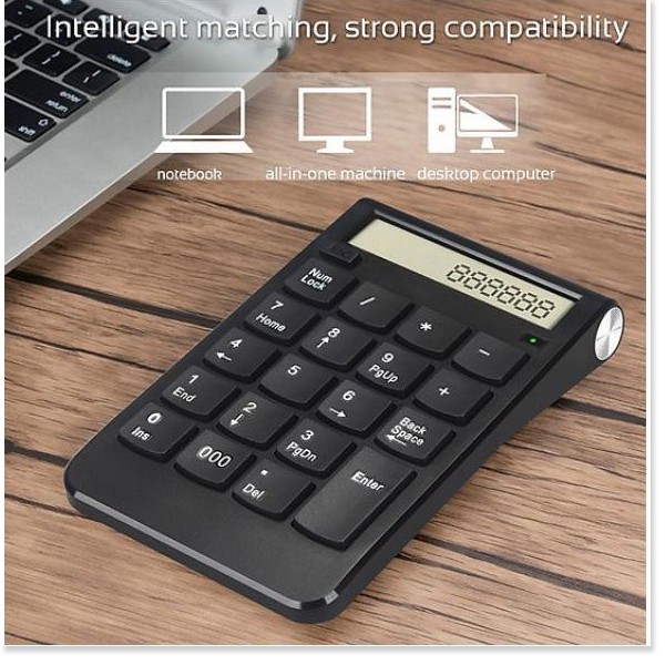 Máy tính Number Pad Wireless LCD Mac windows | BigBuy360 - bigbuy360.vn