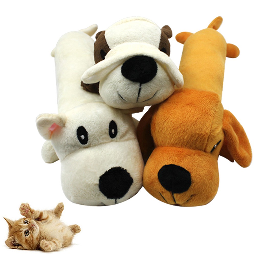 Đồ Chơi Hình Thú Nhồi Bông Phát Ra Âm Thanh Cho Thú Cưng