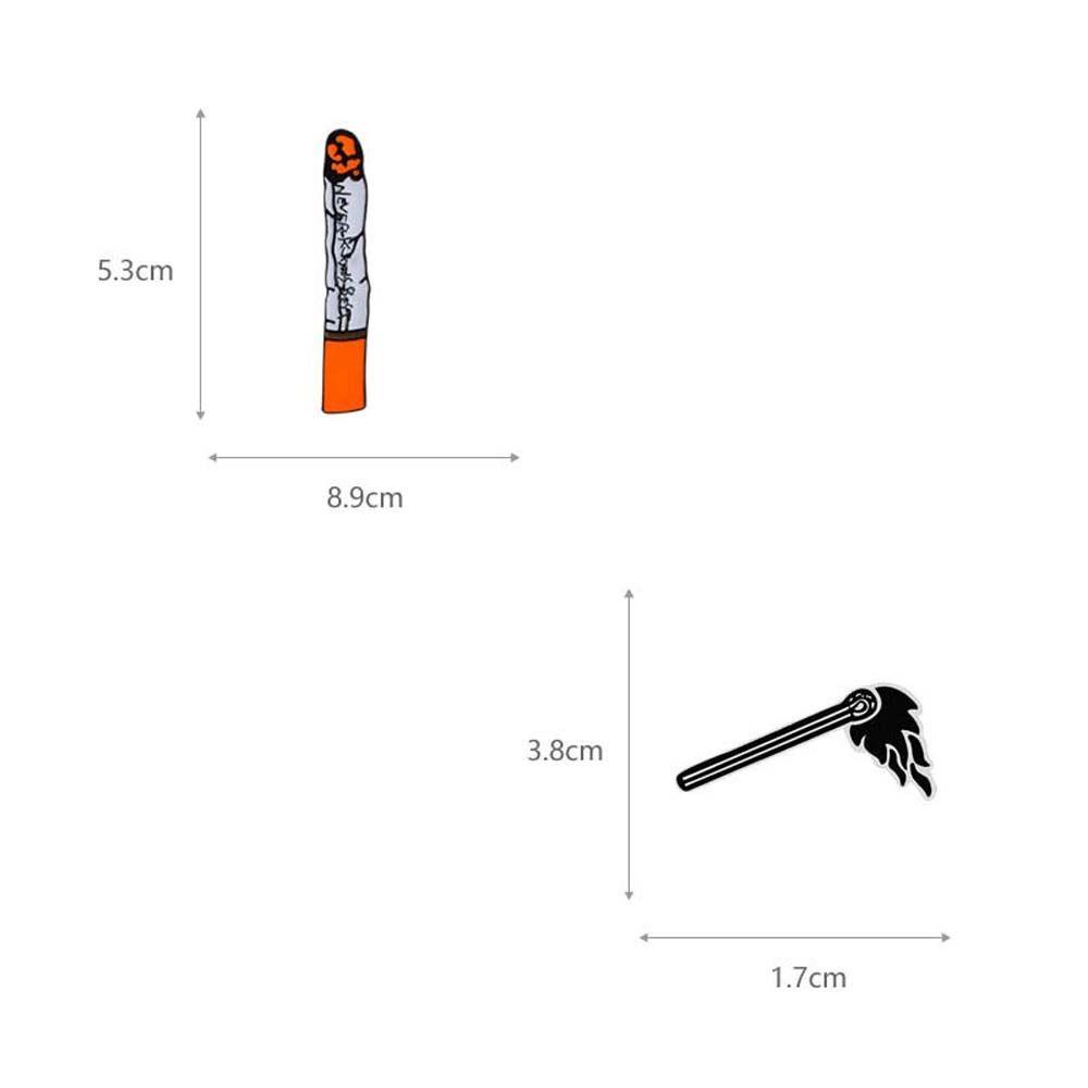 Ghim Cài Áo VANES1 Tráng Men Thời Trang Dành Cho Nam Và Nữ