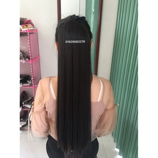 Tóc giả cột ❤️FREEHSIP❤️ Tóc giả cột thẳng siu dày