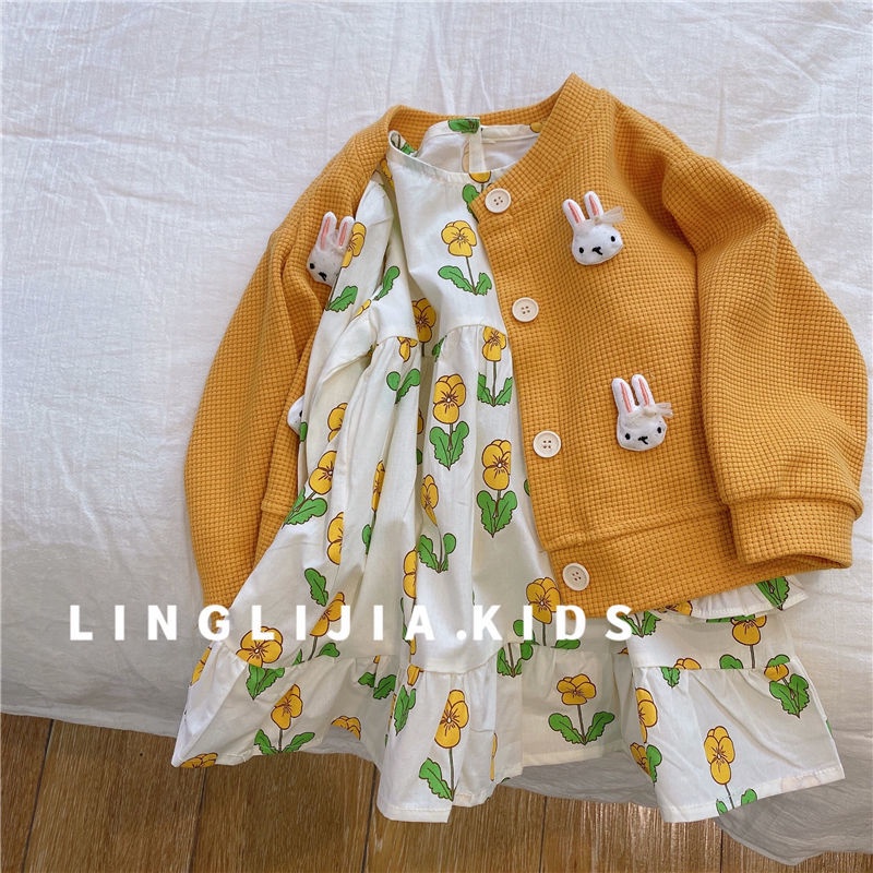 Set Đồ 2 Món Thời Trang Xuân Thu 2022 Mới Mẻ Cho Bé Gái