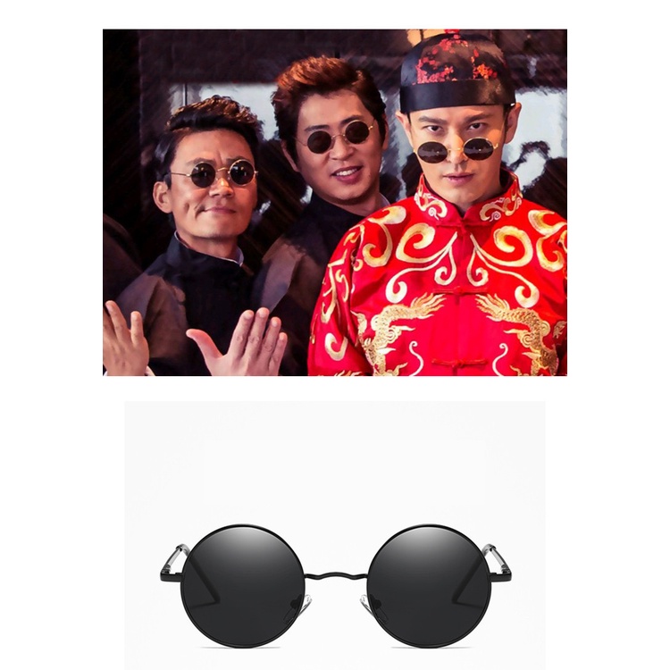 Kính Mát Gọng Tròn Phong Cách Vintage Thời Trang Cho Nam Và Nữ | BigBuy360 - bigbuy360.vn