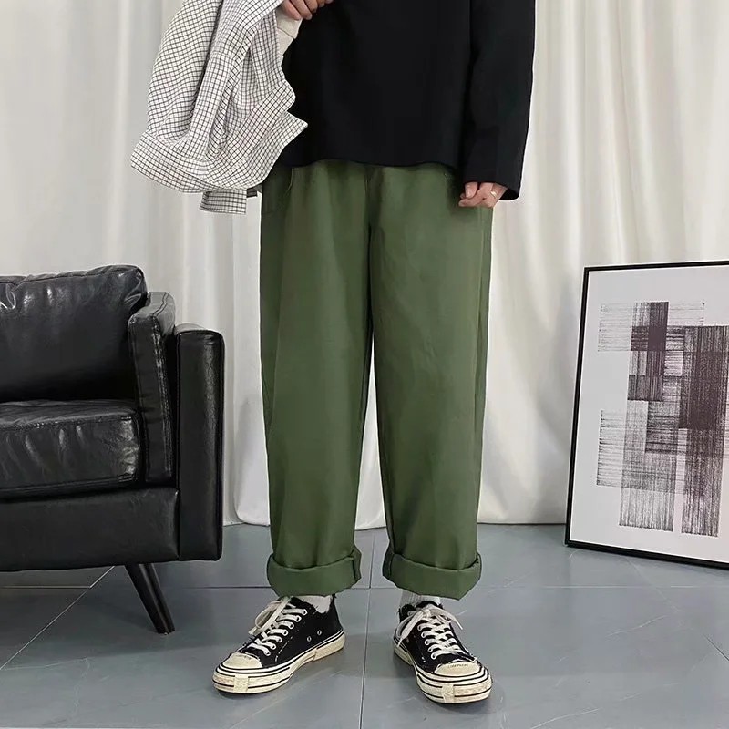 Quần dài ống đứng có 3 màu trơn thời trang cá tính cho nam size s-3xl | BigBuy360 - bigbuy360.vn