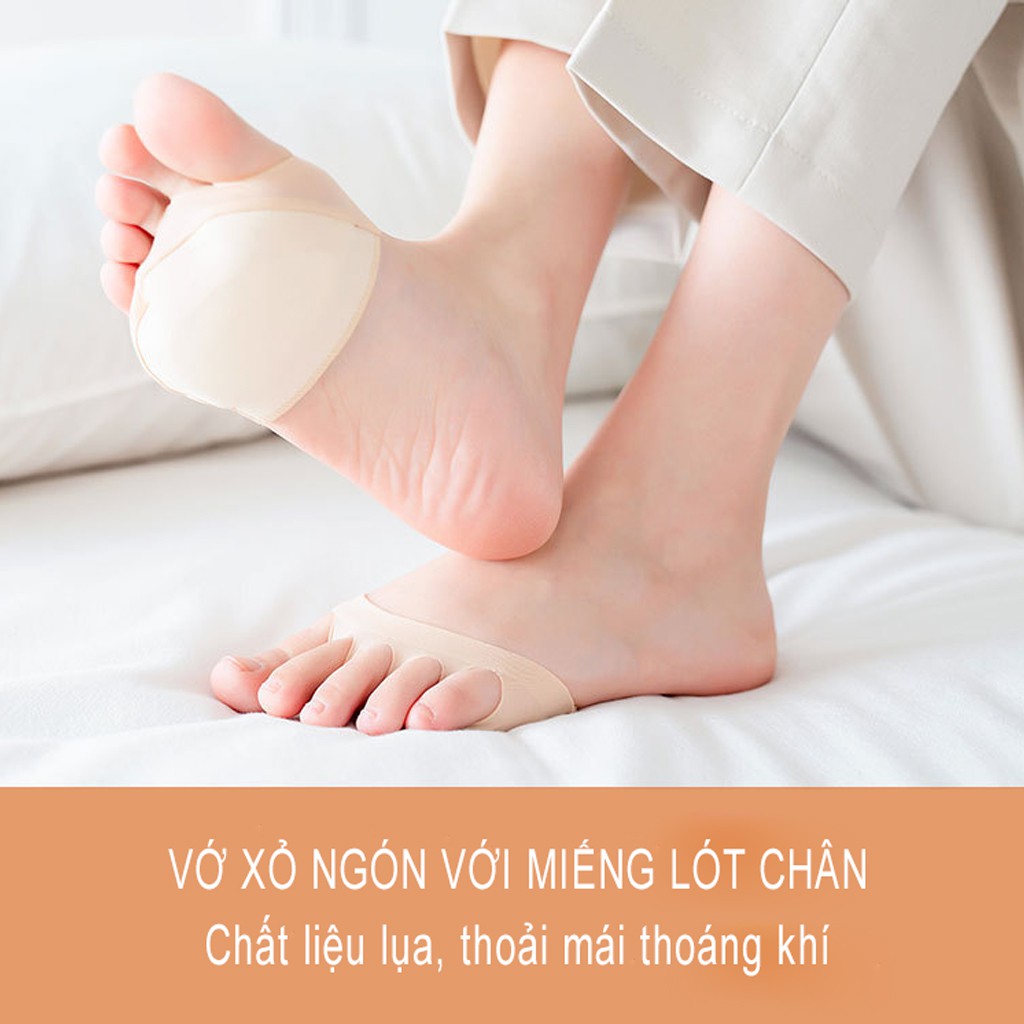 Combo 5 đôi tất nữ nửa chân cao cấp - chất vải Sịn thấm hút mồ hôi chân tốt- DOZIMAX