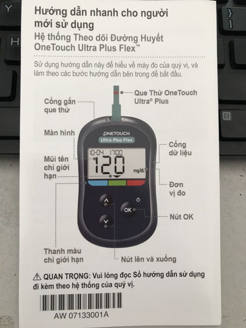 Máy đo đường huyết Onetouch Ultra Plus Flex