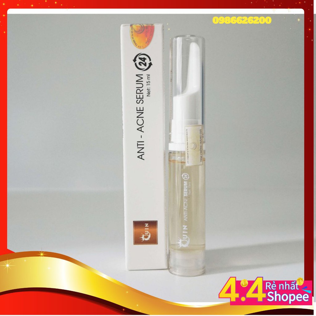 Hỗ trợ trị mụn siêu tốc - Bút Liễu Thảo QUIN - Anti Acne Serum [CHINSHOP]