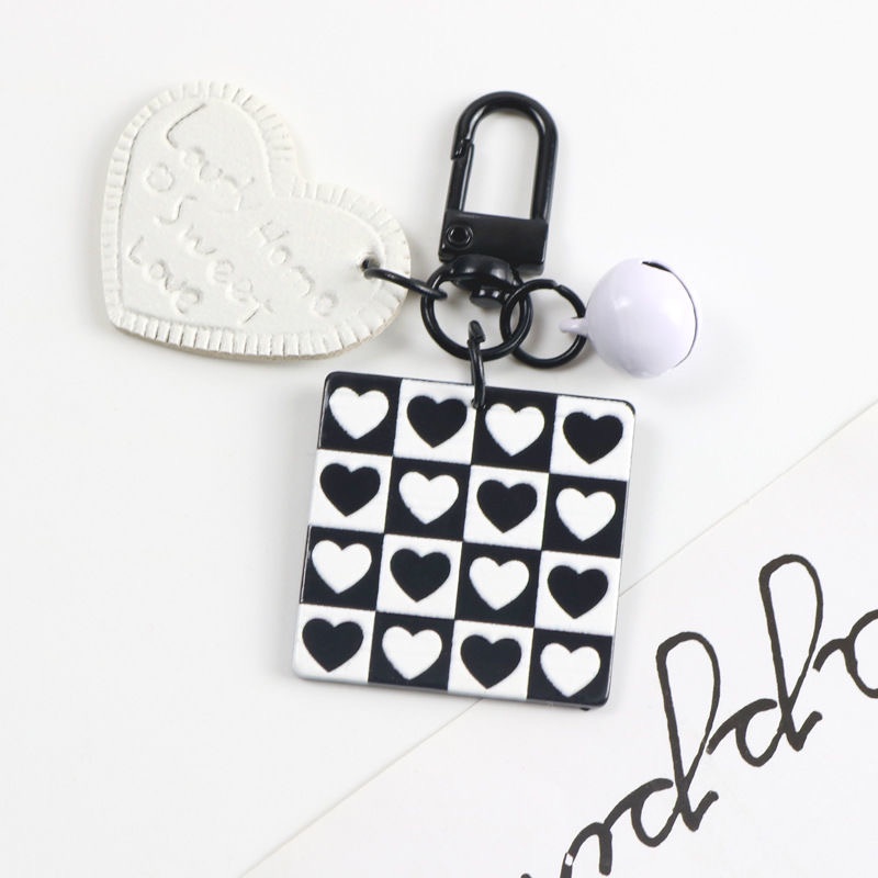 Móc Chìa Khóa Bằng Da Thiết Kế Sáng Tạo Cho Túi Xách