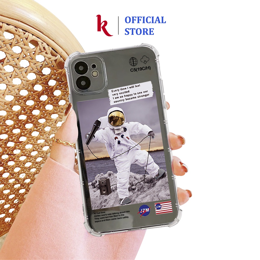 Ốp lưng iphone hình nasa chống sốc trong suốt case 14plus 14 pro max 13 12 promax 11 mini 6 6s 7 8 plus x xr xs Se