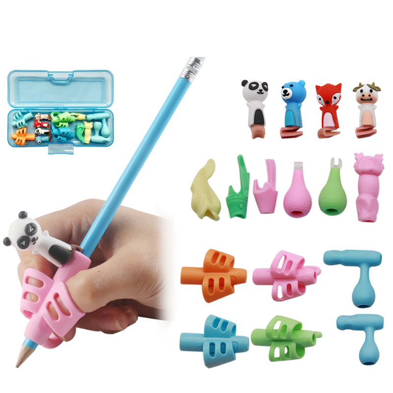Set 16 dụng cụ chỉnh tư thế cầm bút hỗ trợ cho trẻ em