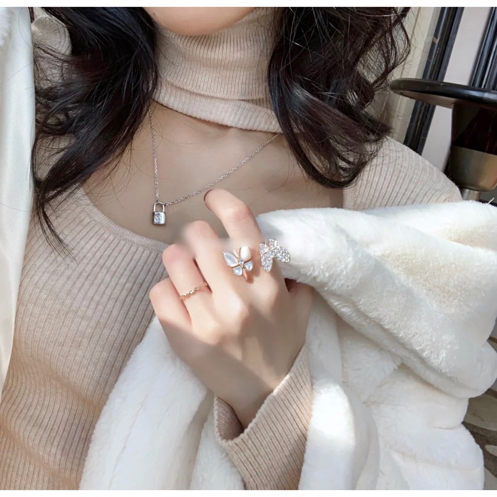 Nhẫn đeo tay đính đá thời trang cho nữ