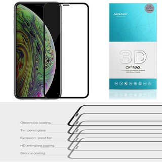 Cường Lực Nilkin dòng 3D CP MAX ôm sát Ron cho Iphone 12 pro max/12 pro XS Max/ Xs/ Ip 11 Pro max/ Ip 11 Pro/Ip 11