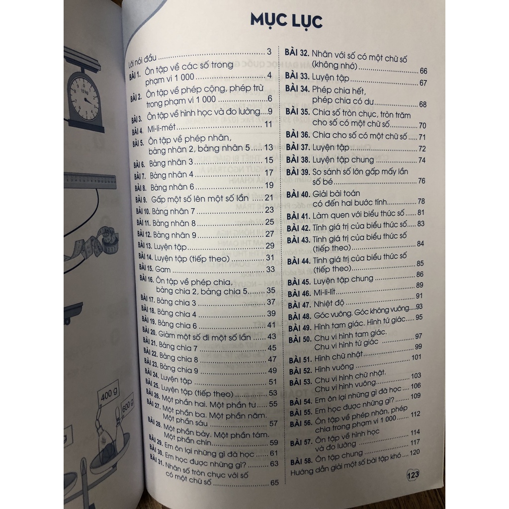 Sách - Bài tập toán 3