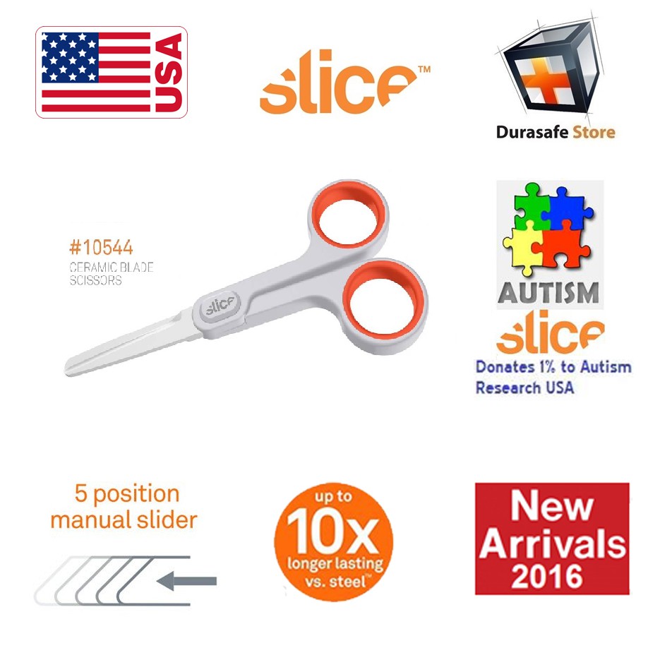 Kéo an toàn làm bằng Gốm Sứ Slice 10544 6″ Ceramic Scissors