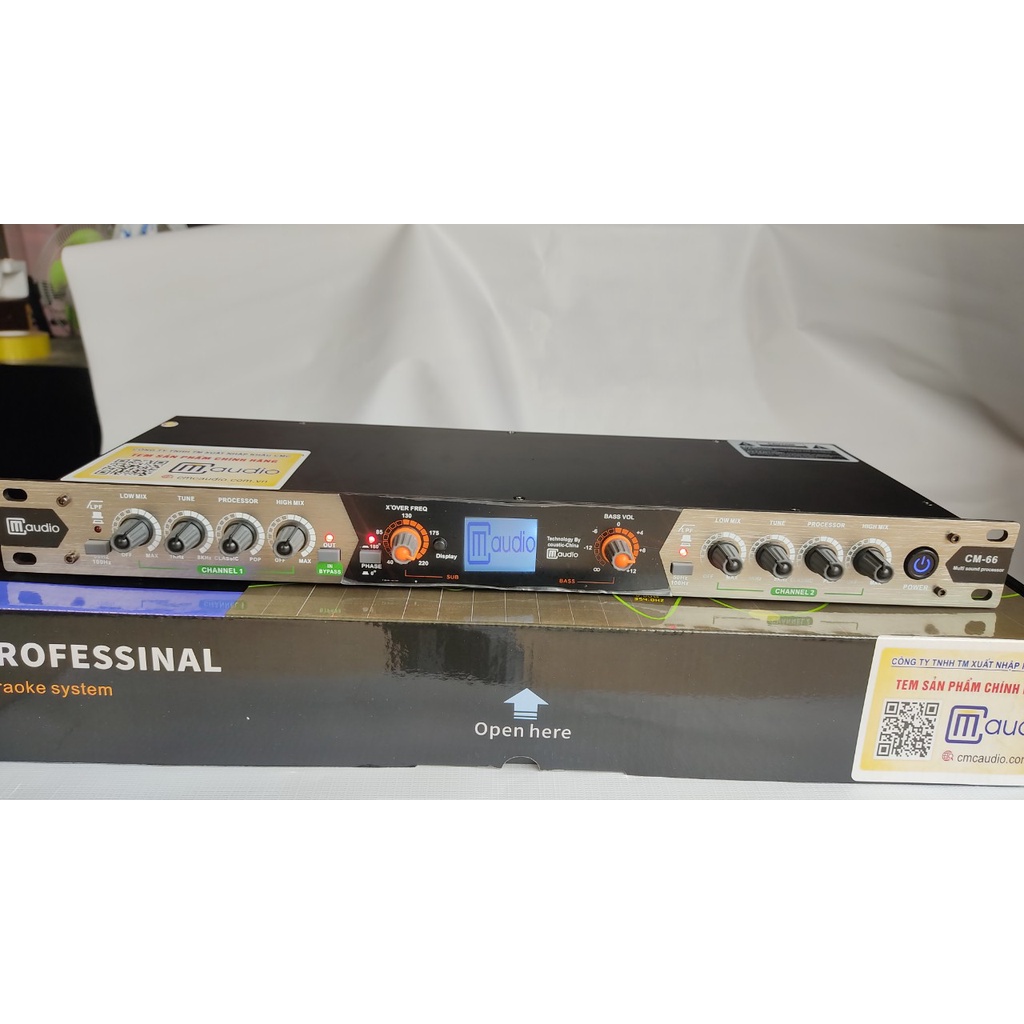 THIẾT BỊ NÂNG TIẾNG HÁT KARAOKE CM66 CHÍNH HÃNG MÁY NÂNG TIẾNG