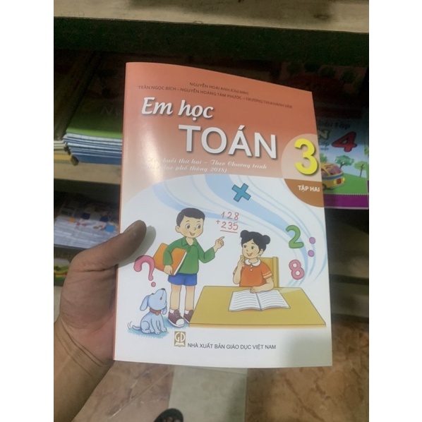 Sách - Em Học Toán Lớp 3 (Tập 2)