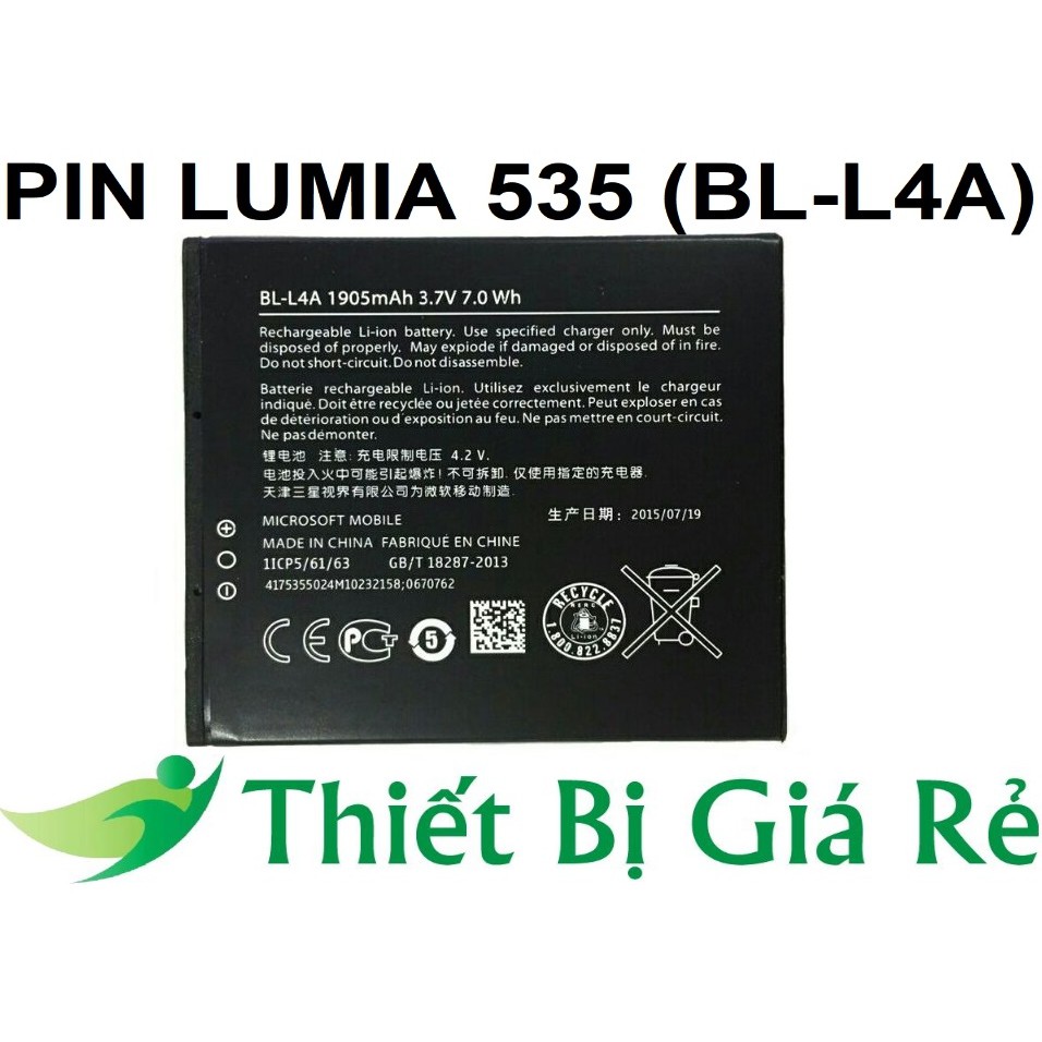 PIN LUMIA 535 (BL-L4A)