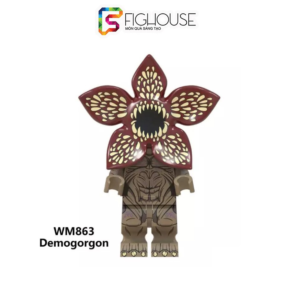 Xếp Hình Minifigures Quái Vật Demogorgon - Đồ Chơi Lắp Ráp non-lego WM863 [A13]