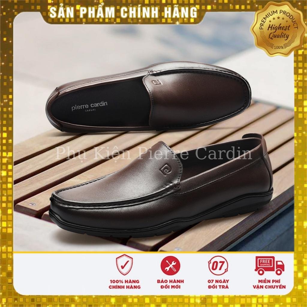 Giày Lười Nam Pierre Cardin Da Bò Cao Cấp