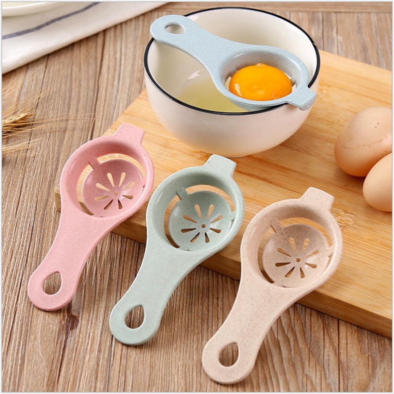 1PC 13*6cm Plastic Egg Separator Yolk Sifting Home Kitchen Accessories Chef Dining Cooking