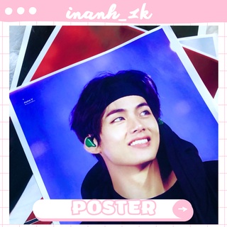 [Mua 1 tặng 1] Poster V BTS (4 poster khác nhau)